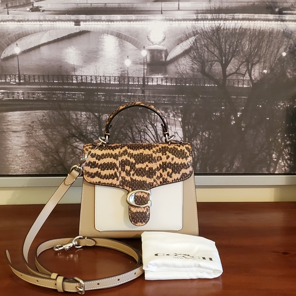 Coach Tabby 20 w/Snakeskin - Picture 2 of 14